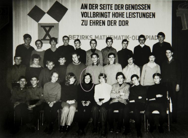 Angela matemātikas olimpiādē 1971.gadā