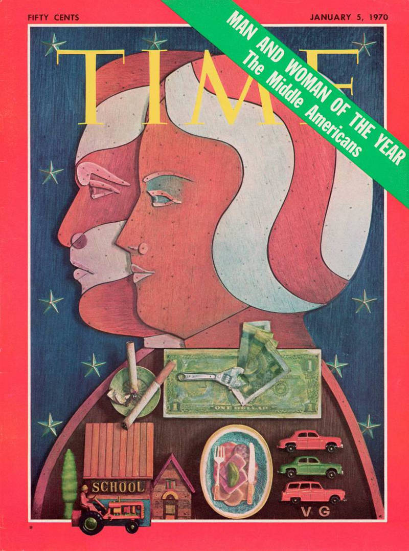 1969.gads -  ASV vidējais sociālais slānis