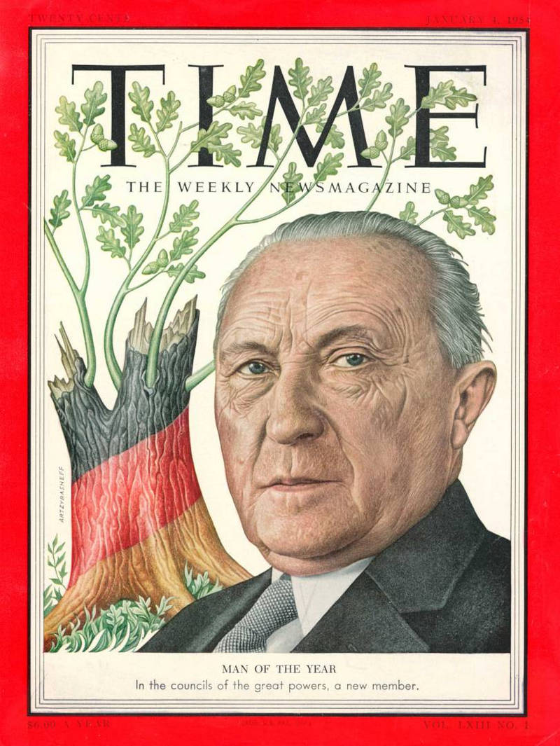 1953.gads  - Konrāds Adenauers