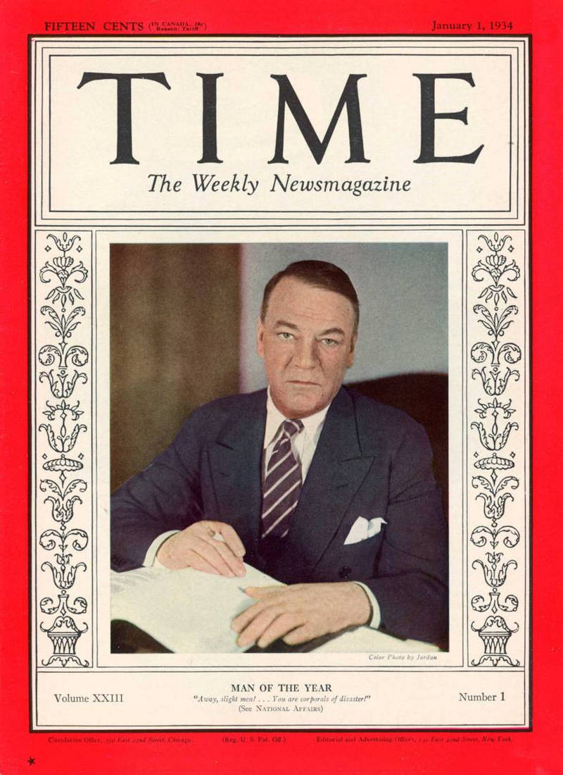 1933.gads -  Hjū Džonsons
